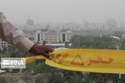 ماندگاری آلودگی در هوای کلانشهر مشهد