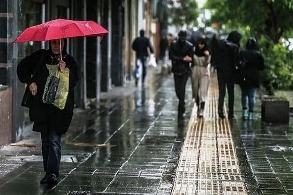 هشدار رگبار، باد شدید و کاهش محسوس دما در تهران