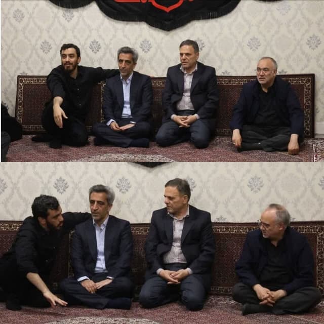 محمدي و استاندار در هيئت ثارالله حاضر شدند