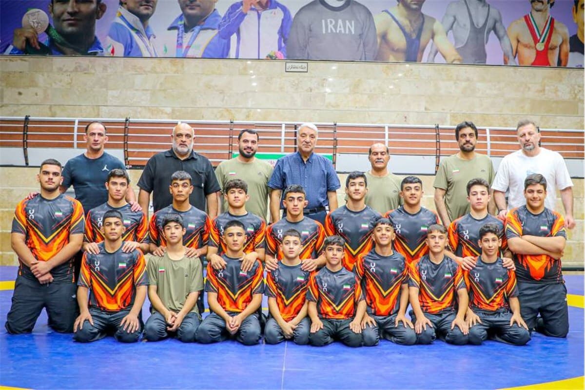 تیم کشتی فرنگی نونهالان تهران عازم کاظمین شد