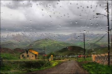 باران در برخی استان‌های نیمه شمالی و مرکزی کشور/افزایش نسبی دما در شمال ایران