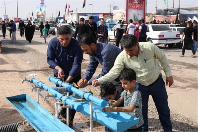 تضمين پايداري آب در پايانه‌هاي مرزي چذابه و شلمچه