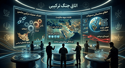 اتاق جنگ ترکیبی؛ از تلاش برای خطای محاسباتی مسئولان تا شرط مقاومت برای پایان جنگ