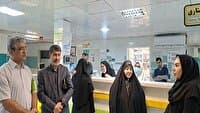 بازدید نماینده معاونت درمان وزارت بهداشت از مراکز درمانی مرز‌های شلمچه و چذابه