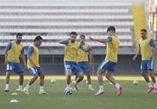 دومین جلسه تمرینی تیم ملی فوتبال در آنتالیا برگزار شد