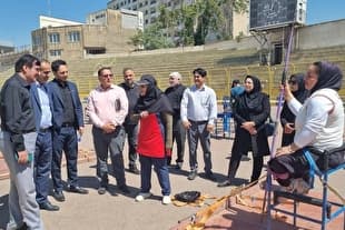 بازدید رئیس کمیته پارالمپیک از اردوی تیم‌ پارادوومیدانی بانوان