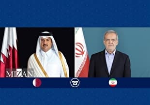 قدردانی رئیس‌جمهور از نقش قطر در کاهش تنش‌ها و پیشبرد روند دیپلماسی