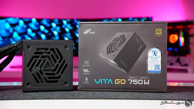 جعبه‌گشایی و نگاهی نزدیک به پاور FSP Vita GD 750W؛ تعریف کیفیت برای یک میان‌رده استاندارد