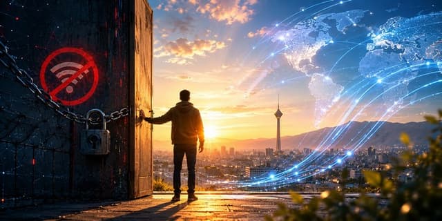 پایانی بر رکورد تاریخی قطع اینترنت بین‌الملل ایران در روز هشتاد و هشتم