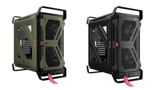 کیس Warthog WX-02 کورسیر با طراحی الهام گرفته از جنگنده را اینجا ببینید