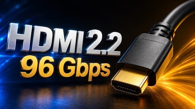 استاندارد جدید HDMI 2.2 از راه رسید؛ دو برابر پهنای باند بیشتر با پشتیبانی از وضوح 8K و 4K فوق سریع