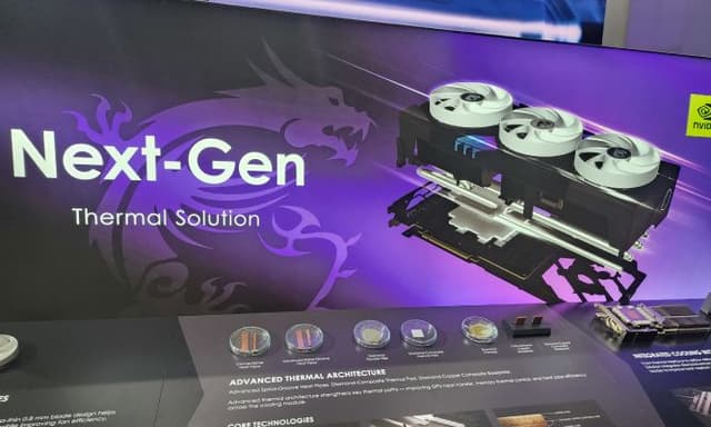 MSI برای نسل جدید فناوری جدید خنک‌کننده‌اش به سراغ الماس رفت