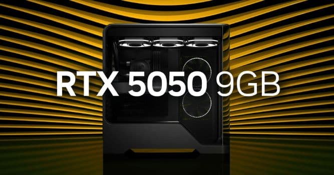 عرضه مدل 9 گیگابایتی کارت گرافیک RTX 5050 لغو شد