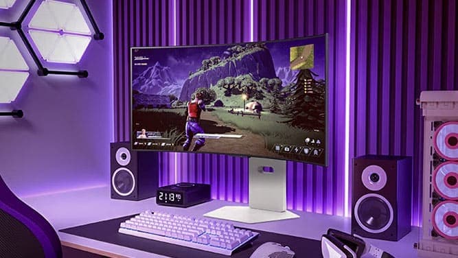 ال‌جی مانیتور گیمینگ OLED جدیدی معرفی کرده که بدون PC هم استریم می‌کند!