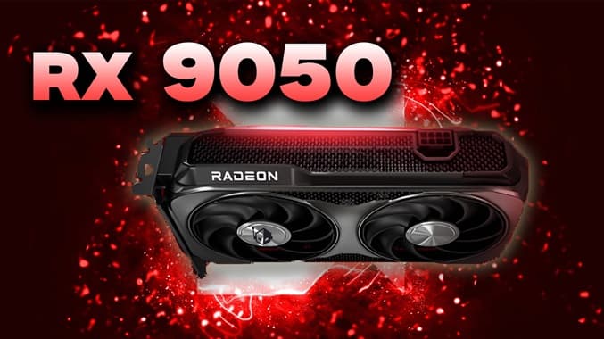 مشخصات AMD Radeon RX 9050 لو رفت؛ هسته‌های برابر با RX 9060 XT اما ۲۴ درصد کندتر!