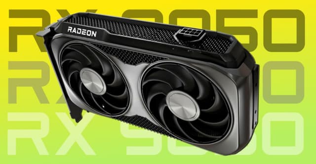 کارت گرافیک Radeon RX 9050 رسماً معرفی شد؛ 279 دلار برای نصف قدرت RX 9060xt