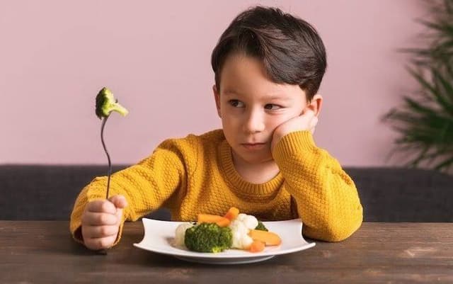 کدام گروه از کودکان تمایل بیشتری به مصرف سبزیجات دارند؟