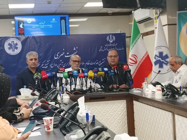 آمادگی۱۹۰۰پایگاه اورژانس جادهای جهت ارائه خدمات در مراسم تشییع/استقرار ۱۰۰ آمبولانس