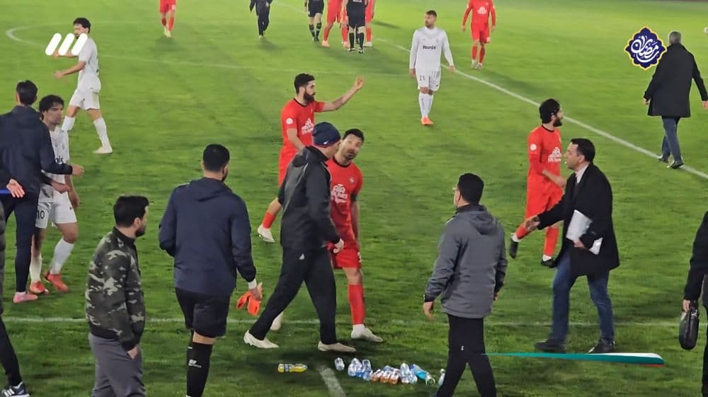 حواشی و جنجالهای پایان بازی ملوان و تراکتور