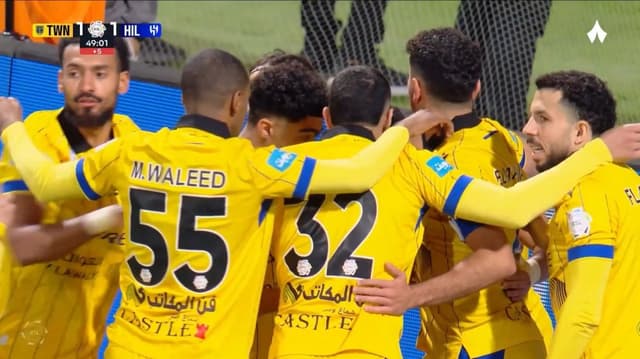 گل اول التعاون عربستان به الهلال (مارتینز