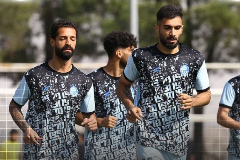 تمرین استقلال با سهراب؛ عارف و آرمین امیدوار شدند