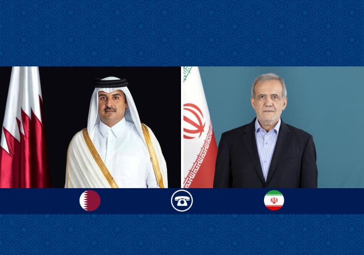 قدردانی رئیسجمهور از نقش قطر در کاهش تنشها و پیشبرد روند دیپلماسی