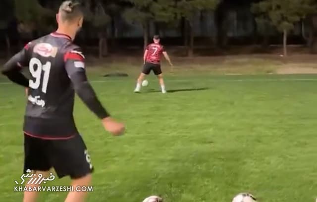 ویدیو| چالش جالب سردار دورسون/ او هنوز پیراهن پرسپولیس میپوشد!
