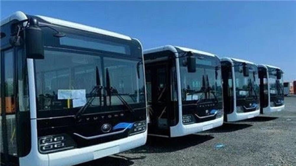 تقویت ناوگان اتوبوسرانی تهران با ورود ۱۱ دستگاه اتوبوس