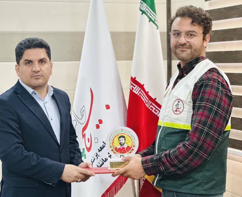 انتصاب مسئول طرح شهید رهنمون و آموزش خودامدادی در بسیج جامعه پزشکی کرمانشاه
