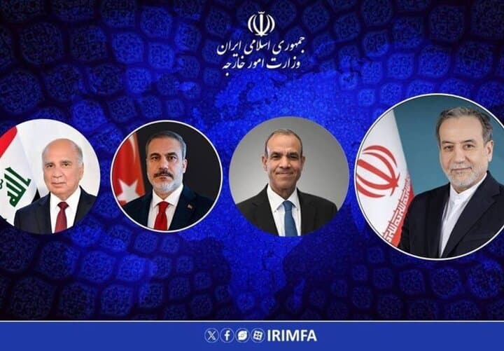 گفتوگوی تلفنی عراقچی با وزرای امور خارجه ترکیه، عراق و مصر