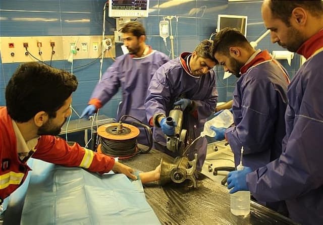 پایان تلخ بازی پسربچه 2ساله با چرخگوشت