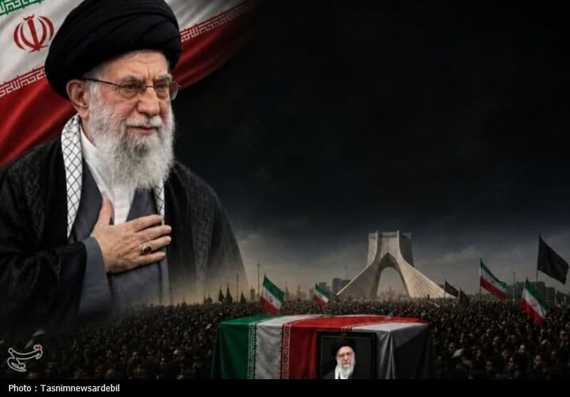 بشنوید| قطعه "دیدم که جانم میرود"، داغ دل عزاداران در تشییع رهبر شهید