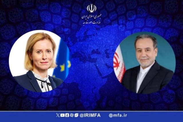 گفتوگوی تلفنی عراقچی و کایا کالاس درباره تحولات منطقه