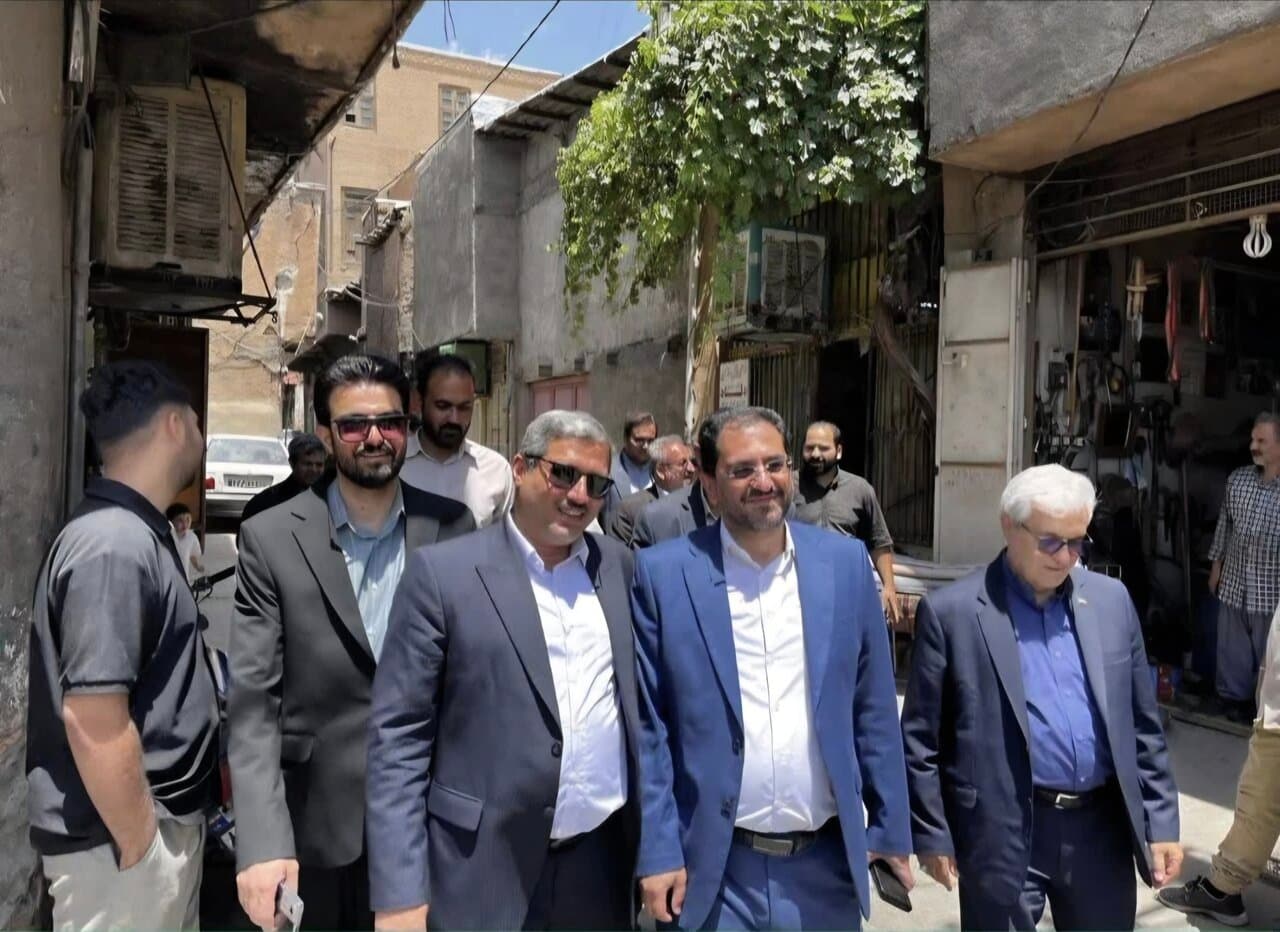 بازديد ميداني محسنيثاني از محله کوي گلستان سبزوار