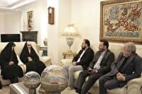 ابلاغ پیام رئیس مجلس به پرستار فداکار بیمارستان خاتم الانبیاء (ص)