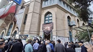 مراسم گرامیداشت شهید علی لاریجانی و فرزند شهیدش برگزار شد