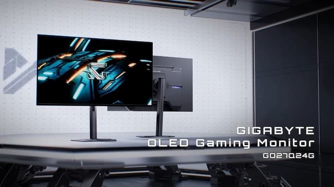 مانیتورهای گیمینگ جدید گیگابایت از راه رسیدند؛ ترکیب OLED، 4K و 320Hz در یک پنل 27 اینچی